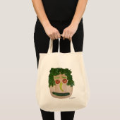Veggie Face Tote Bag (Voorkant (product))