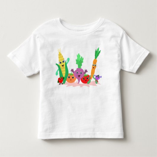 Veggie Friends for Todlers T-shirt (Voorkant)