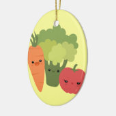 Veggie Friends Keramisch Ornament (Links)