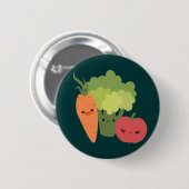 Veggie Friends Ronde Button 5,7 Cm (Voorkant /achterkant)