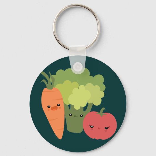 Veggie Friends Sleutelhanger (Voorkant)
