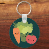 Veggie Friends Sleutelhanger (Voorkant)