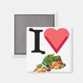 Veggie & fruitmagneet magneet (Voorkant / Achterkant)