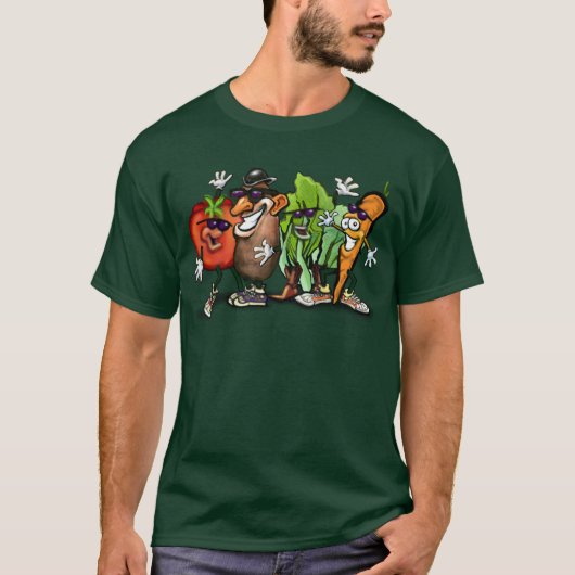 Veggie Gang T-shirt (Voorkant)