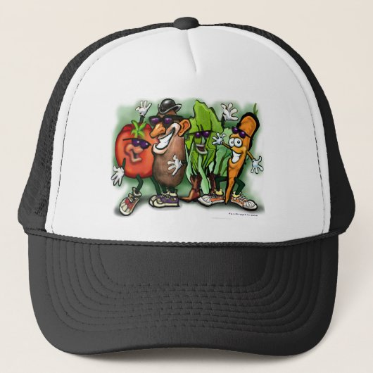 Veggie Gang Trucker Pet (Voorkant)