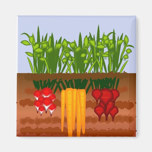 Veggie Garden Magneet (Voorkant)