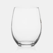 Veggie Kerstmis! Cavia jongleerspruiten Wijnglas Zonder Voet (Rechts)