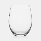 Veggie Kerstmis! Cavia jongleerspruiten Wijnglas Zonder Voet (Links)