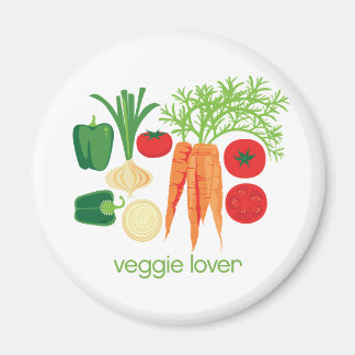 Veggie liefhebber Gemengde verse groenten Magneet