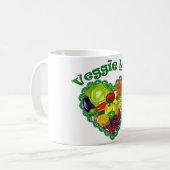 Veggie Love Heart Koffiemok (Voorkant links)