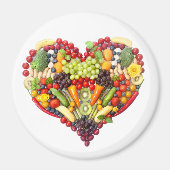 Veggie Love Magneet (Voorkant)