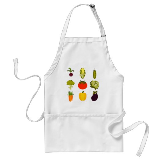 Veggie Lover Apron Standaard Schort (Voorkant)