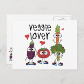 Veggie Lover Briefkaart (Voorkant / Achterkant)