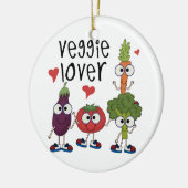 Veggie Lover Keramisch Ornament (Links)