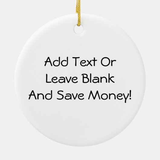 Veggie Lover Keramisch Ornament (Achterkant)