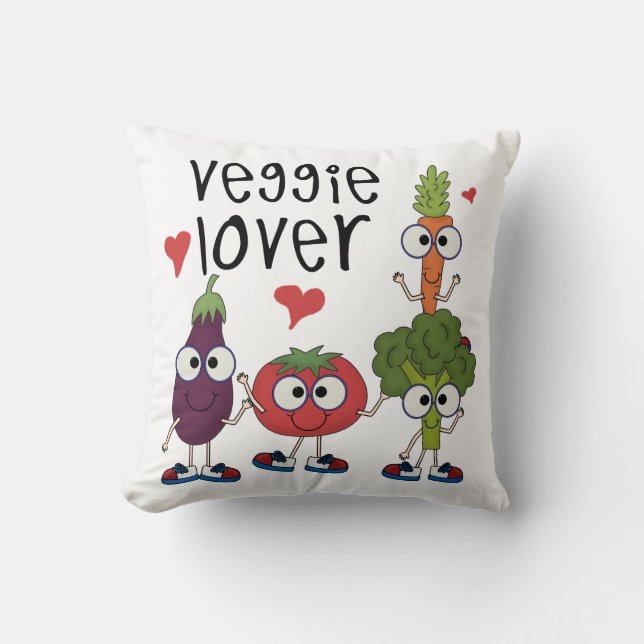Veggie Lover Kussen (Voorkant)
