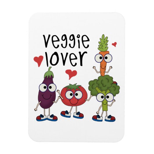 Veggie Lover Magneet (Verticaal)