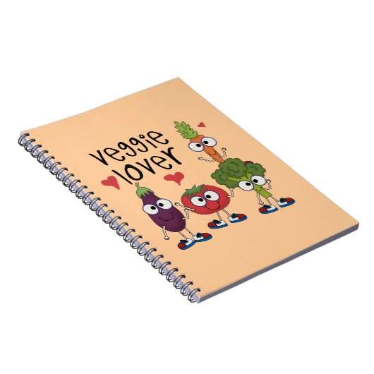 Veggie Lover Notitieboek (Rechterzijde)