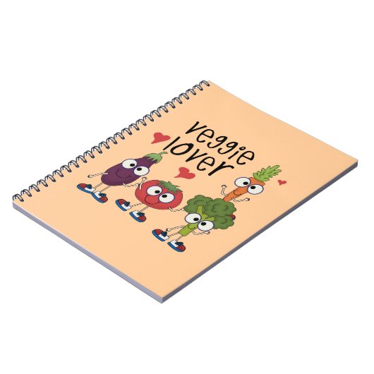 Veggie Lover Notitieboek (Linkerzijde)