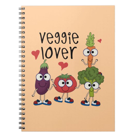 Veggie Lover Notitieboek (Voorkant)