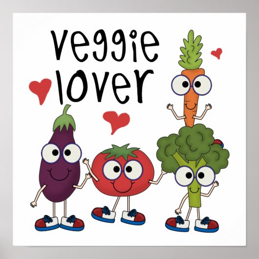 Veggie Lover Poster (Voorkant)