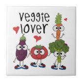 Veggie Lover Tegeltje (Voorkant)