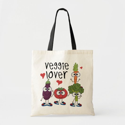 Veggie Lover Tote Bag (Voorkant)