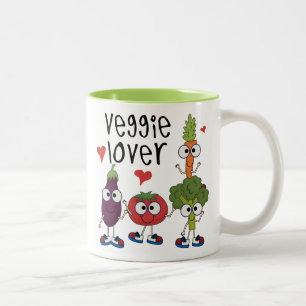Veggie Lover Tweekleurige Koffiemok