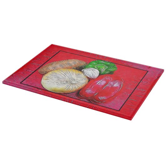 Veggie Medley Snijplank (Hoek)