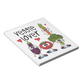 Veggie Minnaar Notitieblok (Schuin)