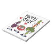 Veggie Minnaar Notitieblok (Linkerzijde)