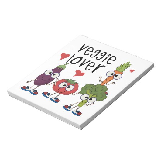 Veggie Minnaar Notitieblok (Linkerzijde)