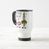 Veggie Minnaar Reisbeker (Voorkant links)