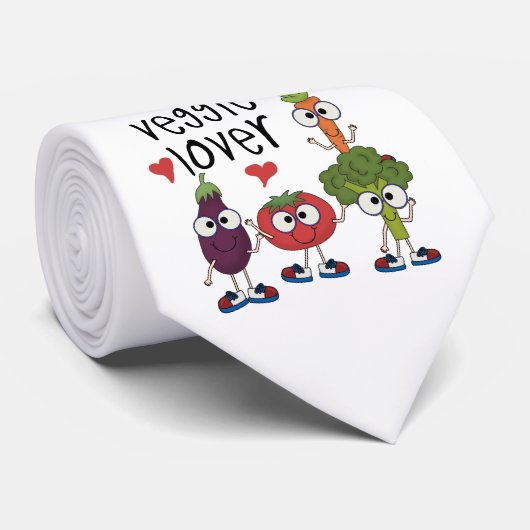 Veggie Minnaar Stropdas (Opgerold)