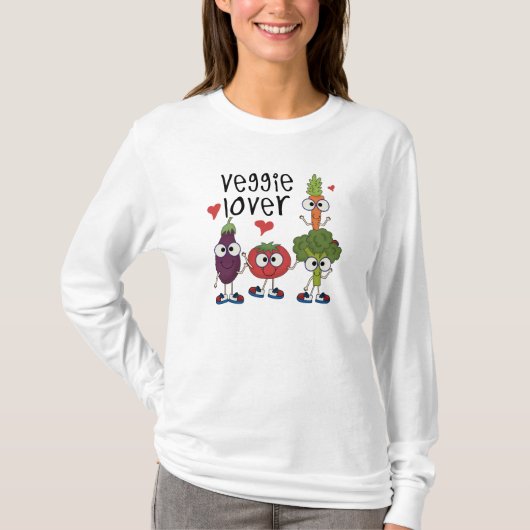 Veggie Minnaar T-shirt (Voorkant)