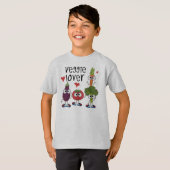 Veggie Minnaar T-shirt (Voorkant volledig)
