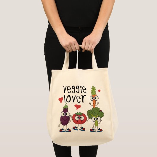 Veggie Minnaar Tote Bag (Voorkant (product))