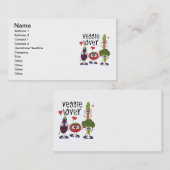 Veggie Minnaar Visitekaartje (Voorkant / Achterkant)