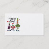 Veggie Minnaar Visitekaartje (Achterkant)