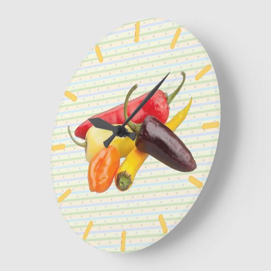 'Veggie' o' klok' wandklok (Hoek)