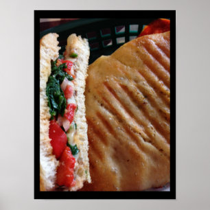 Veggie Panini Foto Poster