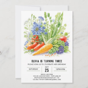 Veggie Patch Avontuur Verjaardag Kaart
