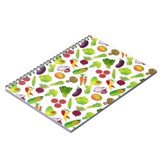 Veggie Patroon Notitieboek (Linkerzijde)