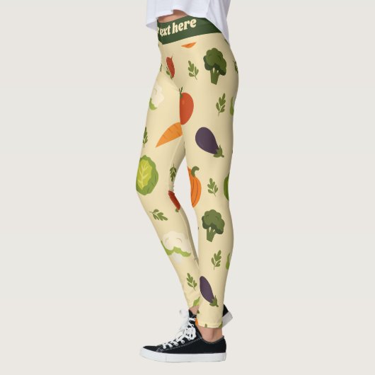  Veggie Pattern Leggings - grillig (Links)