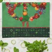 Veggie Peace Sign Theedoek (Gevouwen)