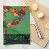 Veggie Peace Sign Theedoek (Quarter Fold)
