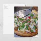 Veggie Pizza Slices Briefkaart (Voorkant / Achterkant)