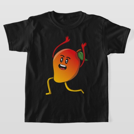 Veggie power mango lassi grappige mango mango t-shirt (Laagn)