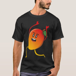Veggie power mango lassi grappige mango mango t-shirt