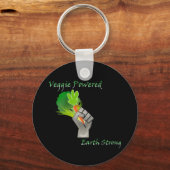 Veggie Powered Sleutelhanger (Voorkant)